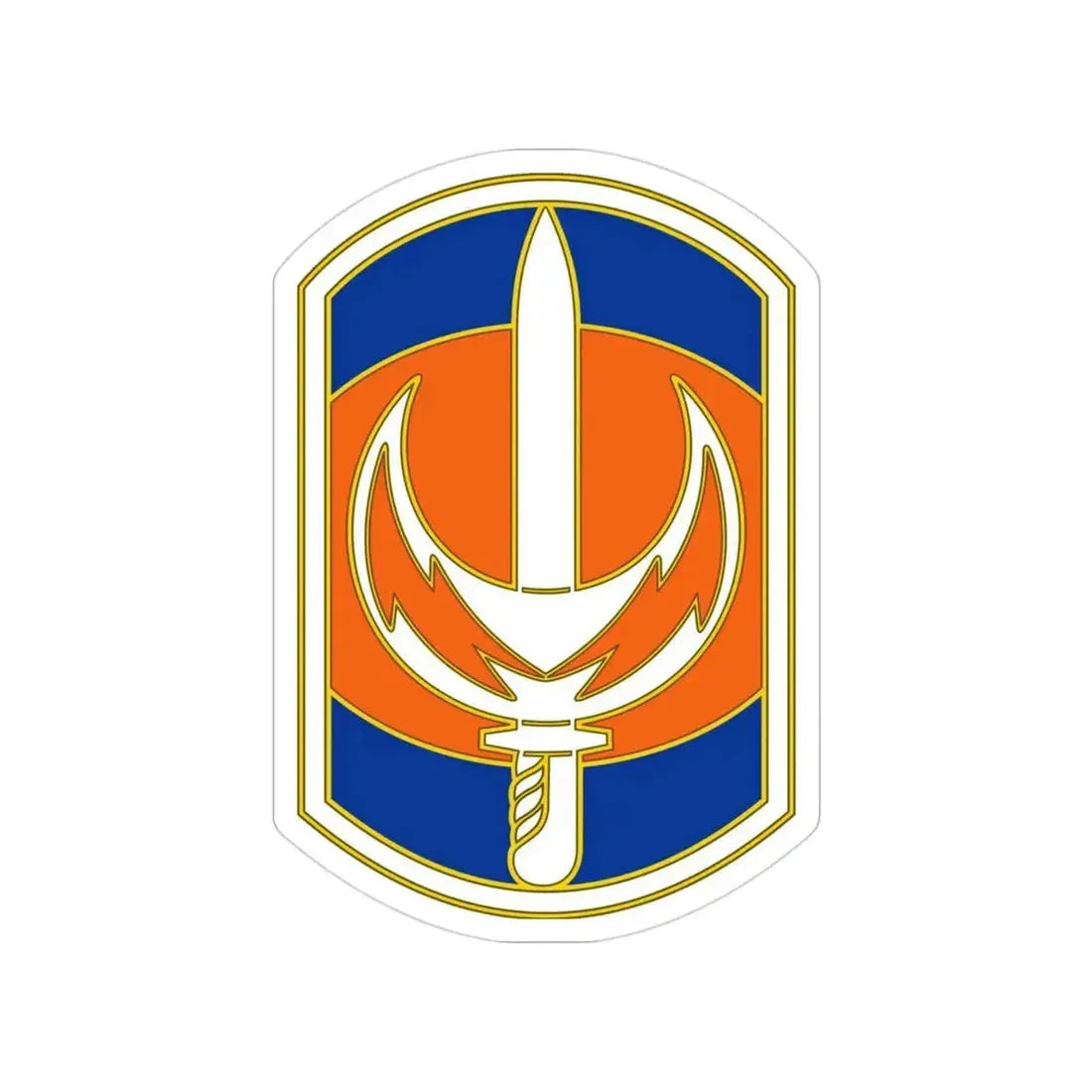 228 Signal Brigade 3 (U.S. Army) Transparent STICKER Die-Cut Vinyl Decal - The Sticker Space