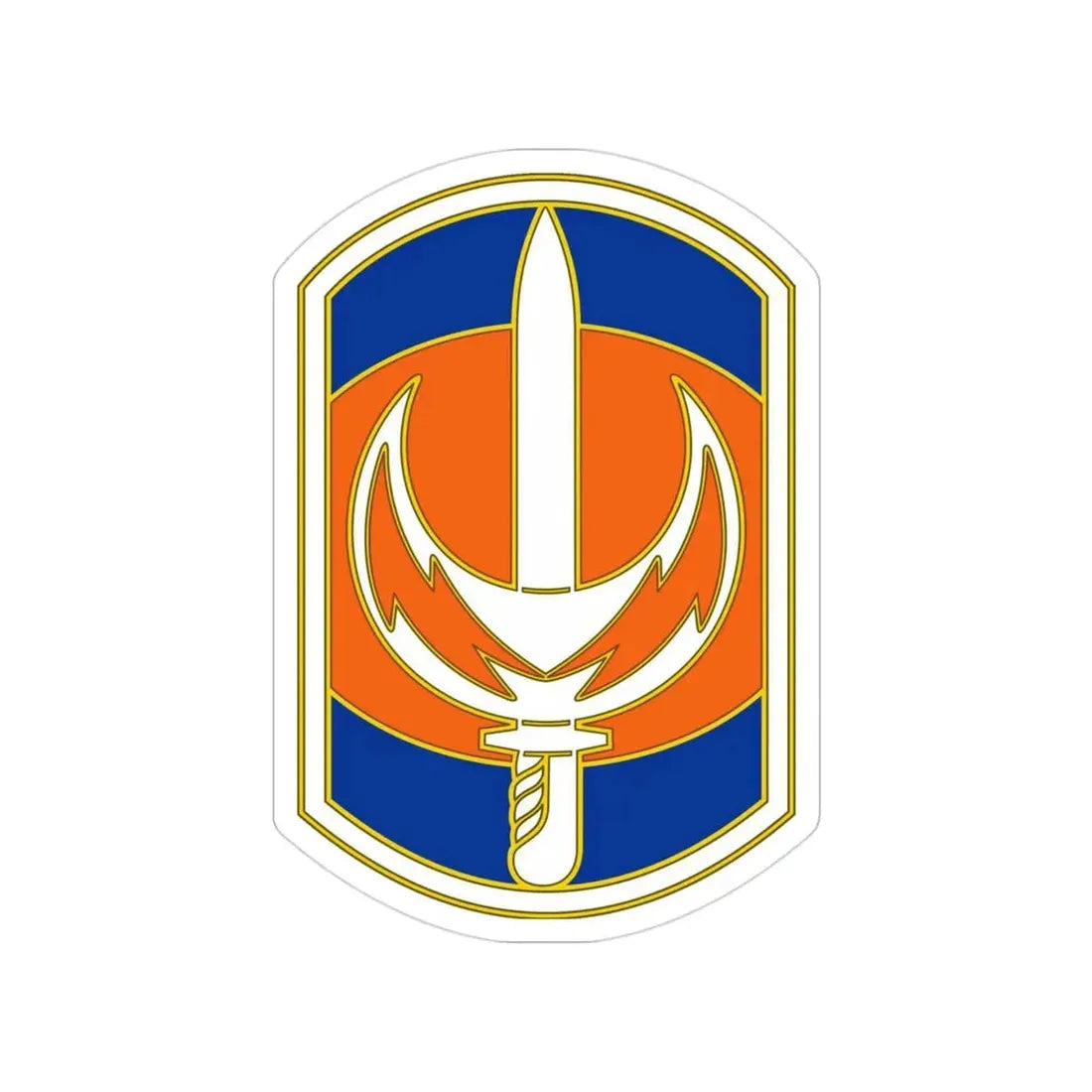 228 Signal Brigade 3 (U.S. Army) Transparent STICKER Die-Cut Vinyl Decal - The Sticker Space