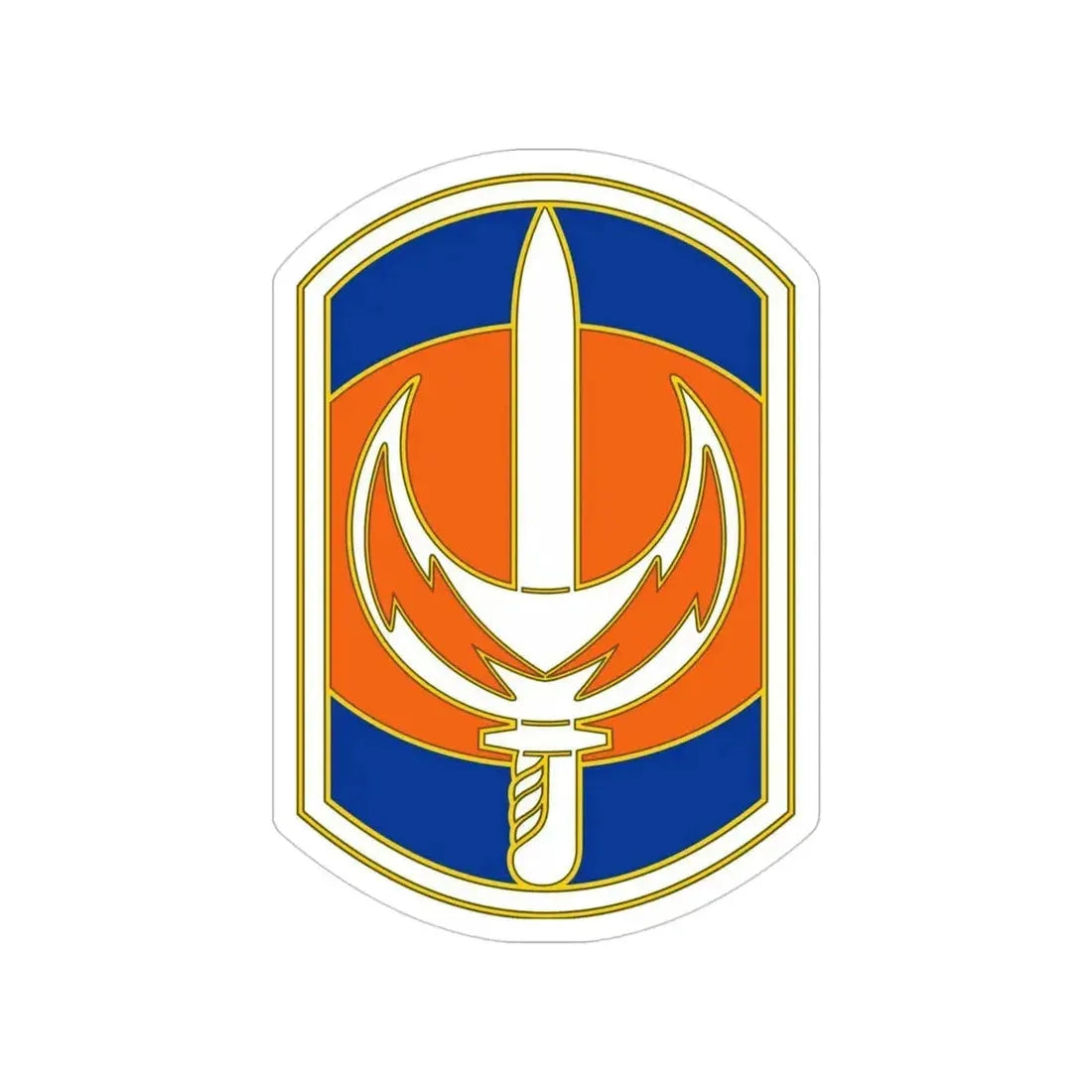 228 Signal Brigade 3 (U.S. Army) Transparent STICKER Die-Cut Vinyl Decal - The Sticker Space