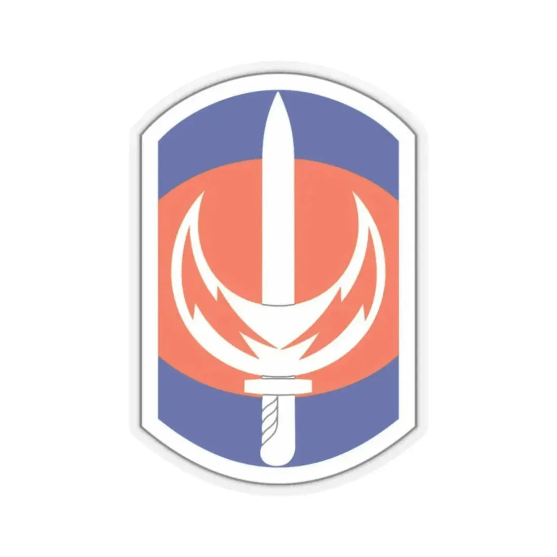 228 Signal Brigade (U.S. Army) STICKER Vinyl Kiss-Cut Decal 2 Inch Transparent - The Sticker Space