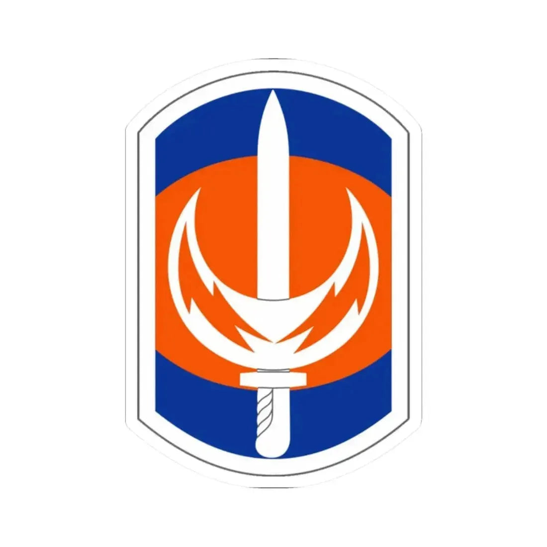 228 Signal Brigade (U.S. Army) STICKER Vinyl Kiss-Cut Decal 2 Inch White - The Sticker Space