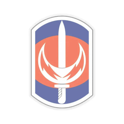 228 Signal Brigade (U.S. Army) STICKER Vinyl Kiss-Cut Decal 3 Inch Transparent - The Sticker Space