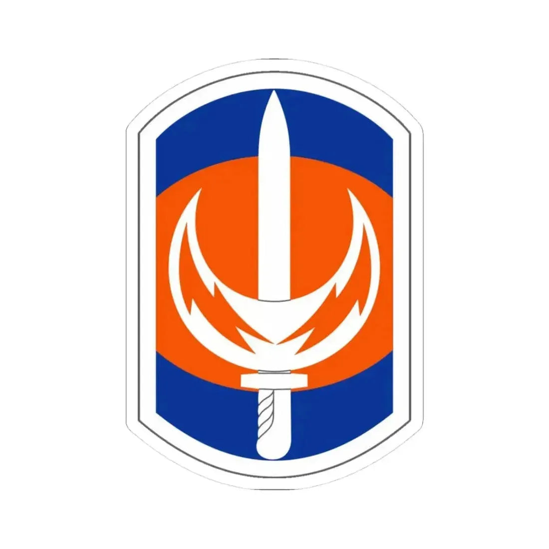 228 Signal Brigade (U.S. Army) STICKER Vinyl Kiss-Cut Decal 3 Inch White - The Sticker Space