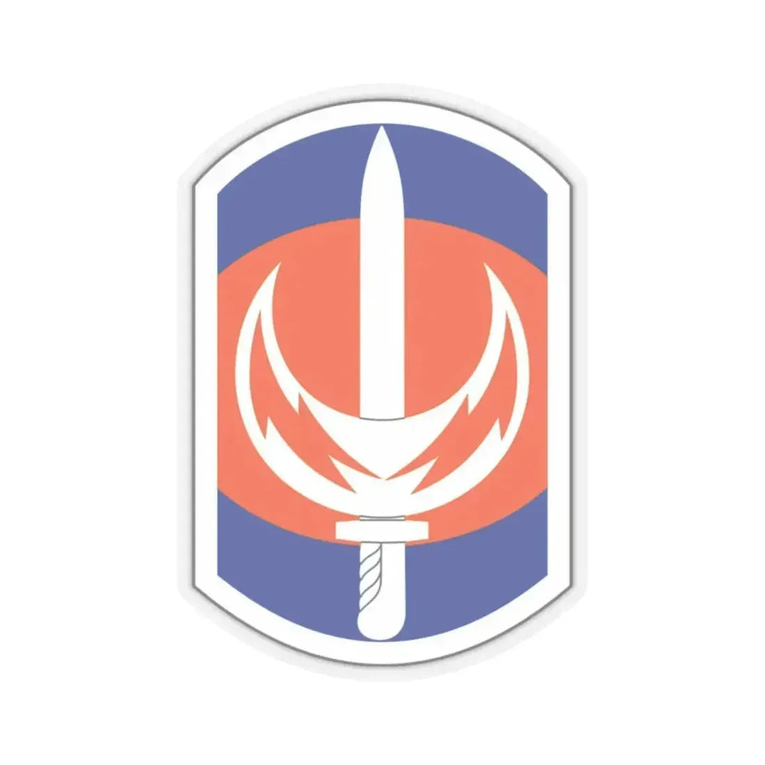 228 Signal Brigade (U.S. Army) STICKER Vinyl Kiss-Cut Decal 6 Inch Transparent - The Sticker Space