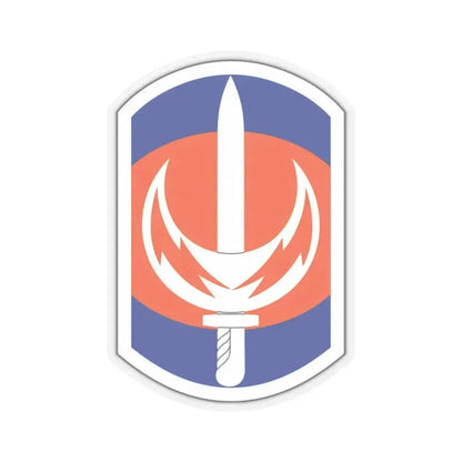228 Signal Brigade (U.S. Army) STICKER Vinyl Kiss-Cut Decal 6 Inch Transparent - The Sticker Space