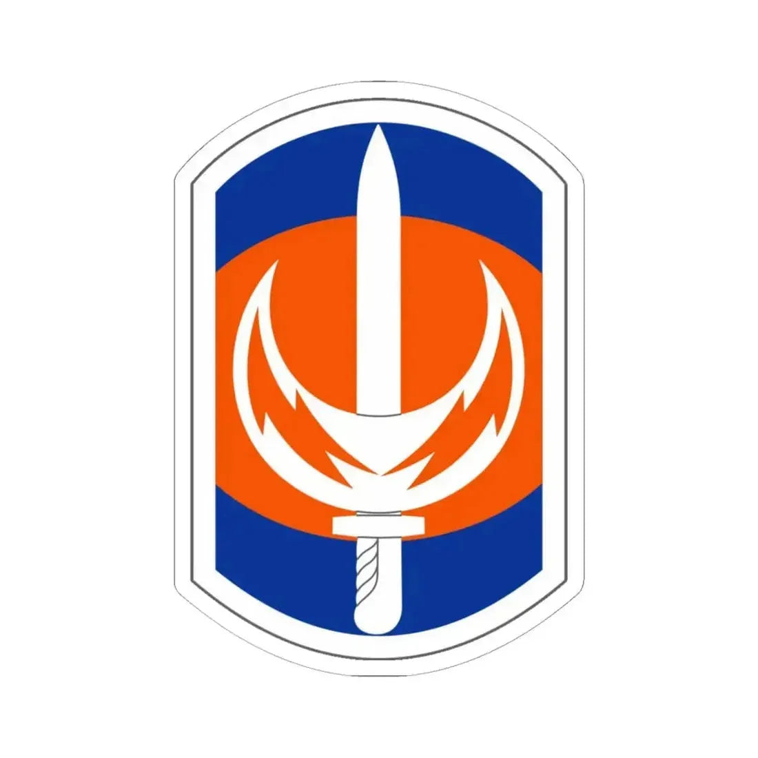 228 Signal Brigade (U.S. Army) STICKER Vinyl Kiss-Cut Decal 6 Inch White - The Sticker Space