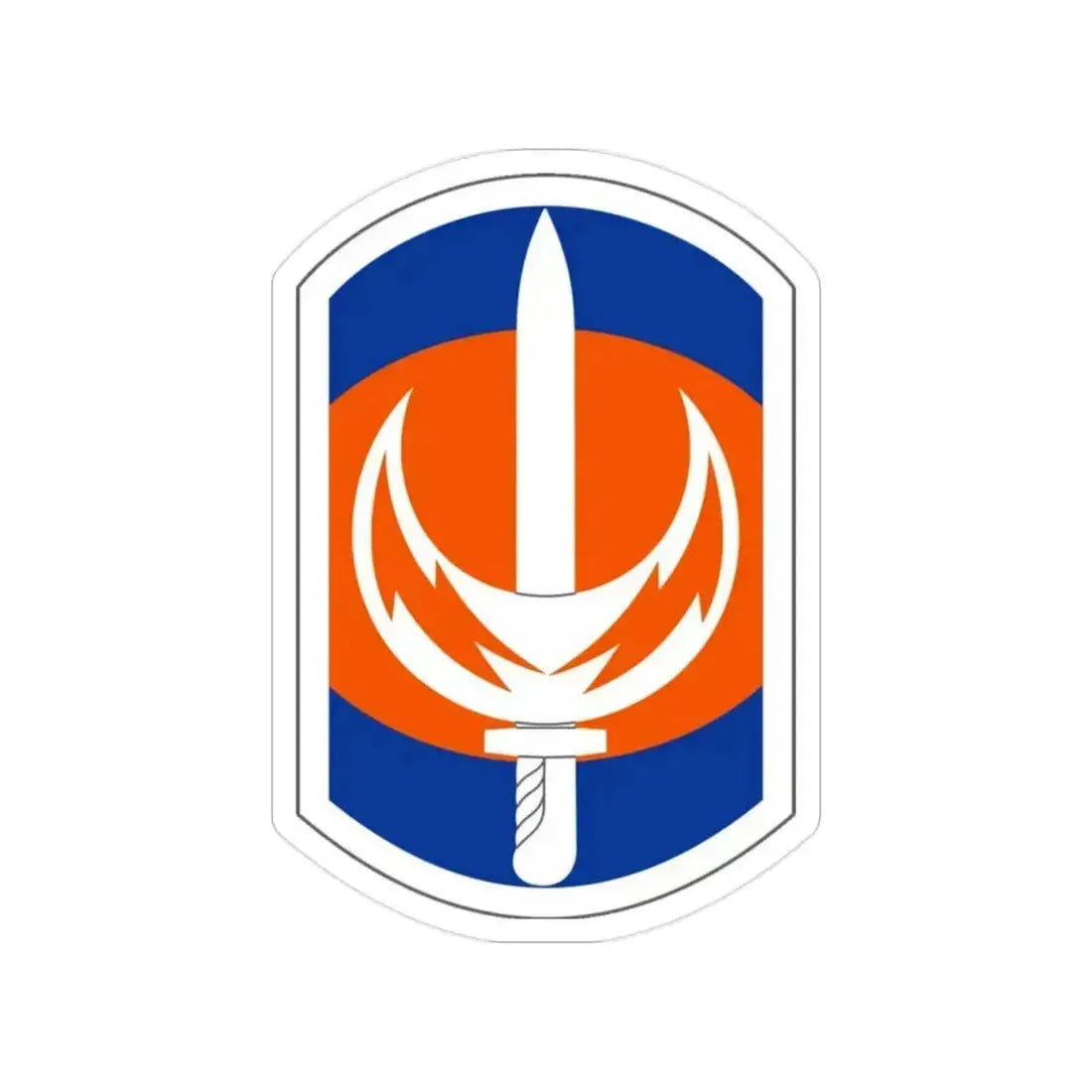 228 Signal Brigade (U.S. Army) Transparent STICKER Die-Cut Vinyl Decal 2 Inch - The Sticker Space