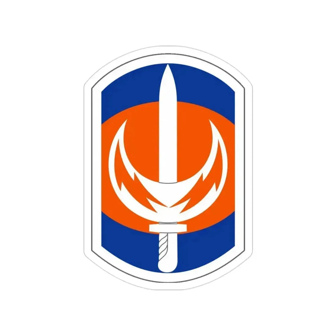 228 Signal Brigade (U.S. Army) Transparent STICKER Die-Cut Vinyl Decal 3 Inch - The Sticker Space