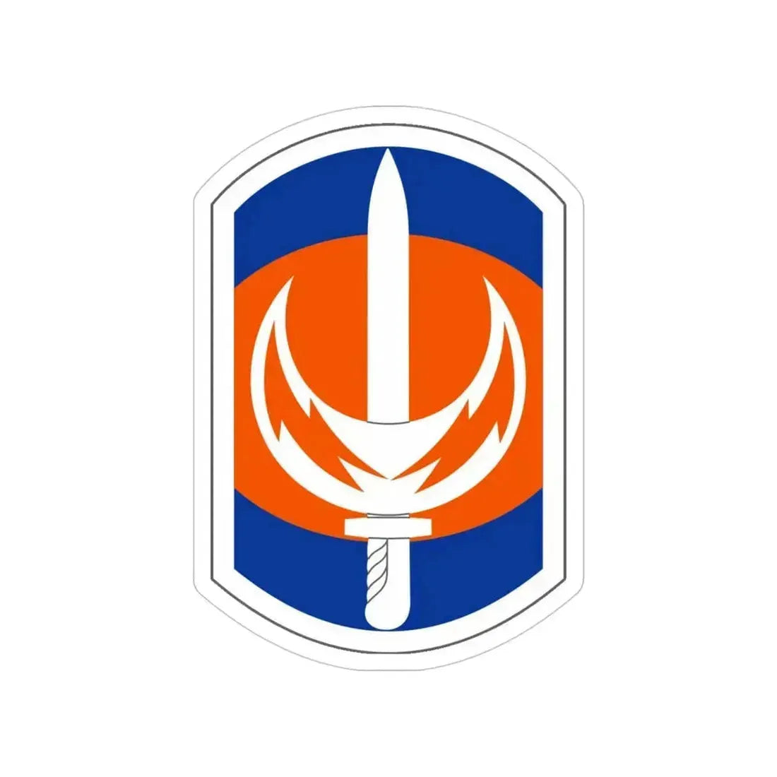 228 Signal Brigade (U.S. Army) Transparent STICKER Die-Cut Vinyl Decal 4 Inch - The Sticker Space