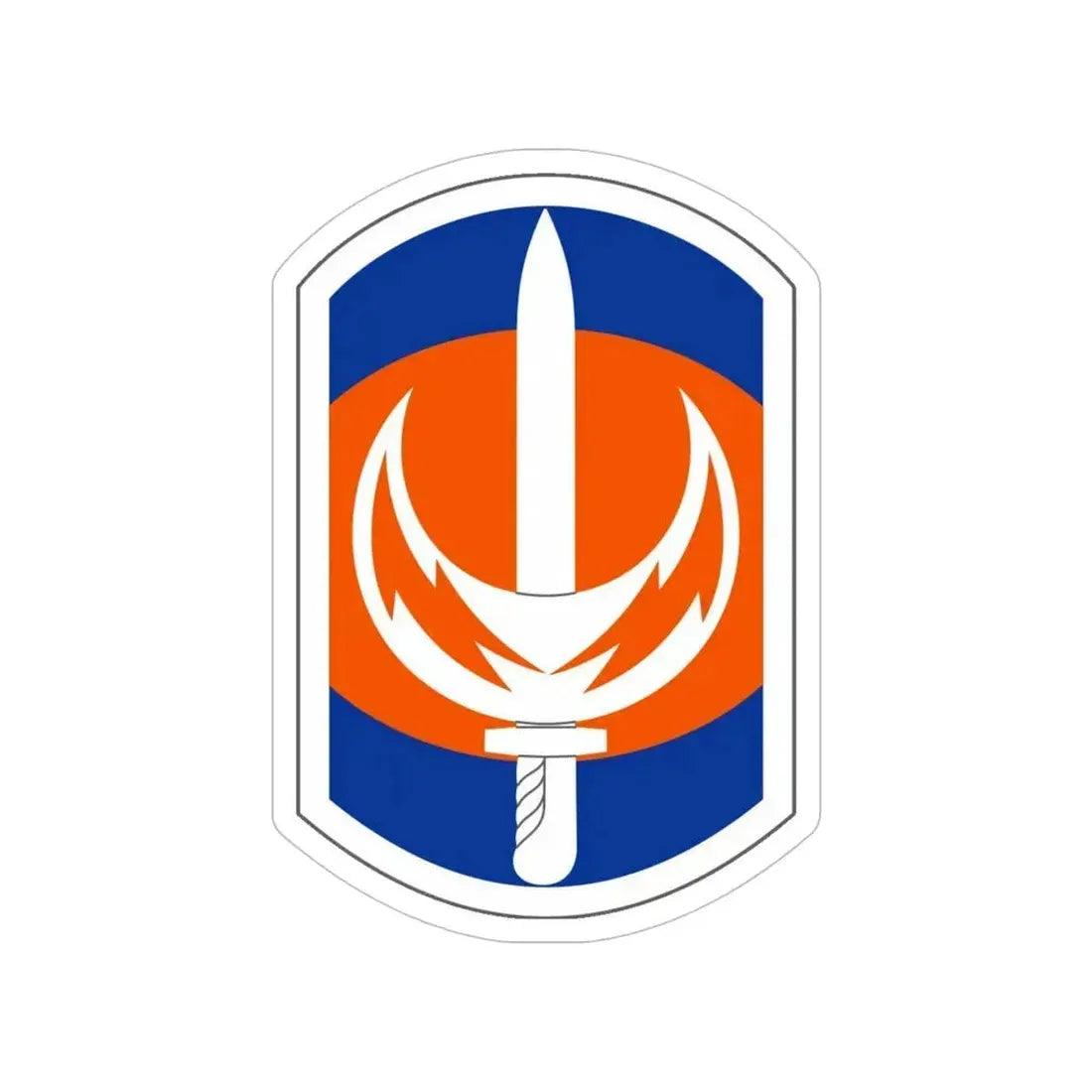 228 Signal Brigade (U.S. Army) Transparent STICKER Die-Cut Vinyl Decal 5 Inch - The Sticker Space