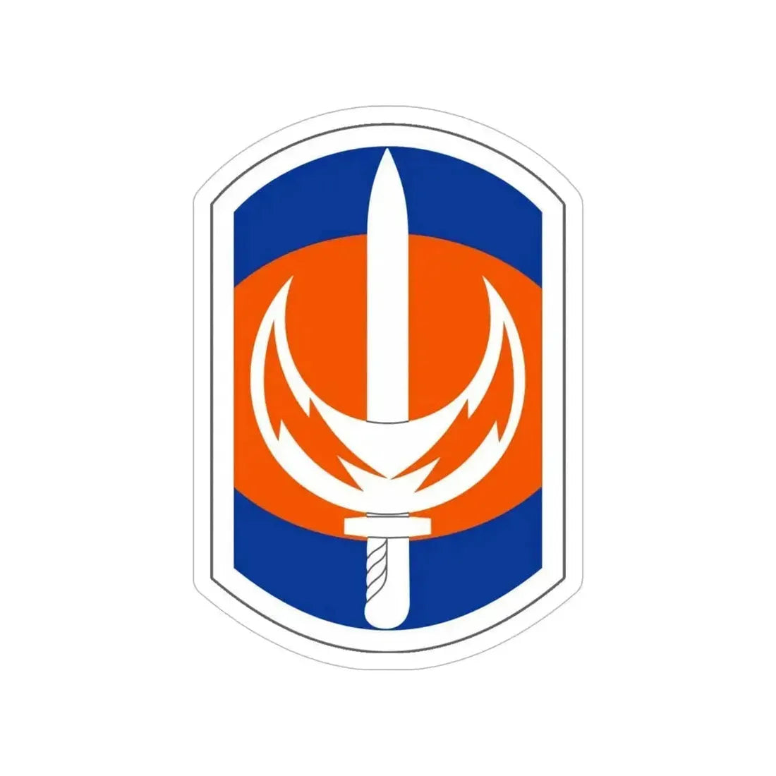 228 Signal Brigade (U.S. Army) Transparent STICKER Die-Cut Vinyl Decal 6 Inch - The Sticker Space