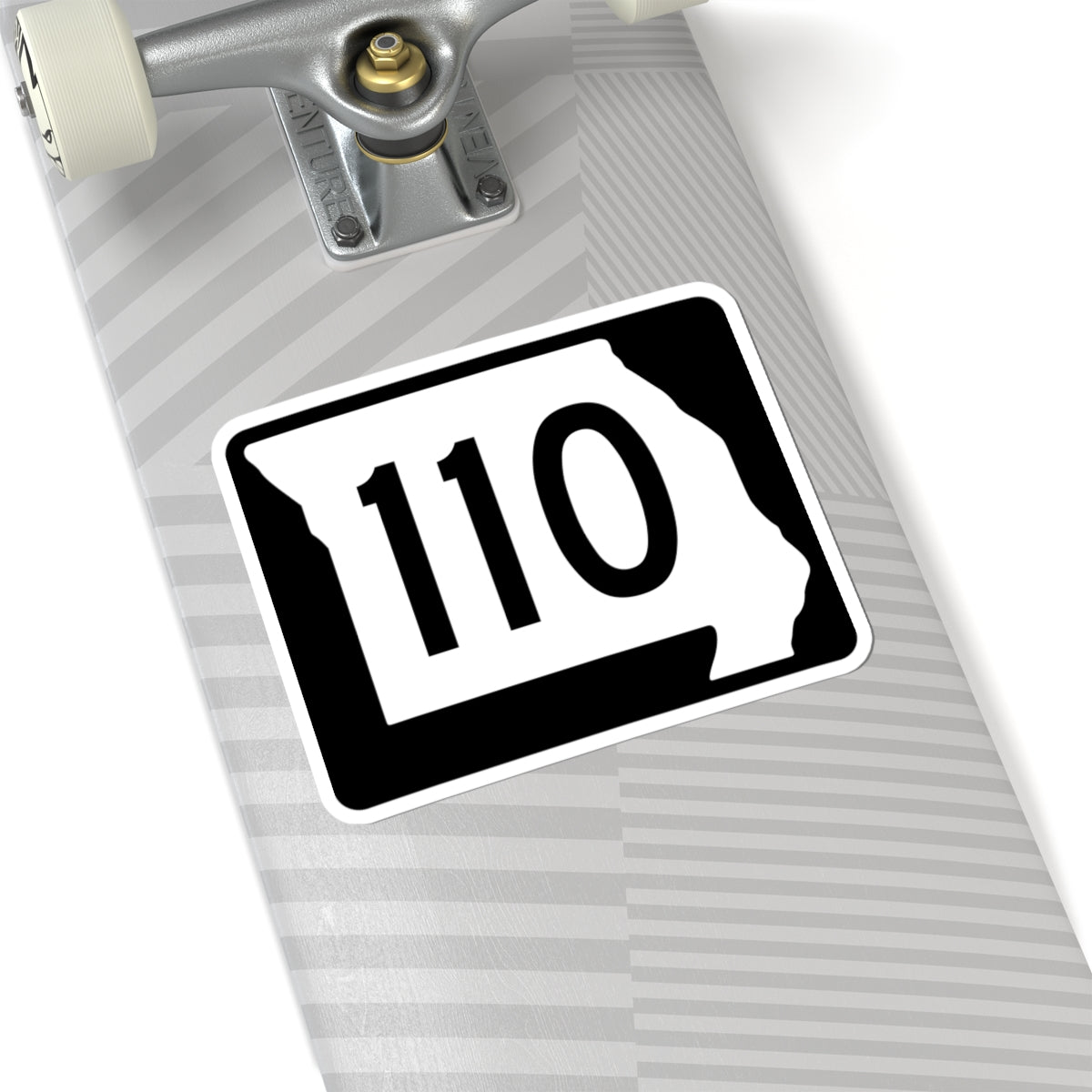 MO-110 (Missouri) (Road Sign) STICKER Vinyl Kiss-Cut Decal