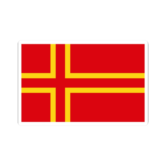 Flag of Normandy (France) STICKER Vinyl Kiss-Cut Decal