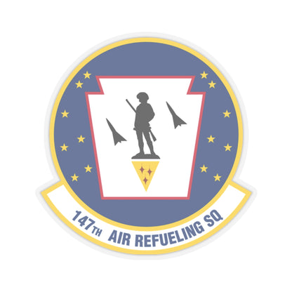 147 Air Refueling Squadron (U.S. Air Force) STICKER Vinyl Kiss-Cut Decal-2 Inch-Transparent-The Sticker Space