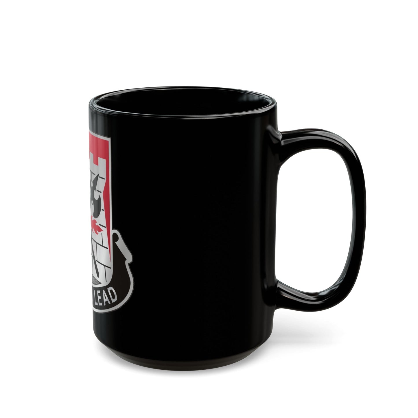 229 Engineer Battalion (U.S. Army) Black Coffee Mug-The Sticker Space