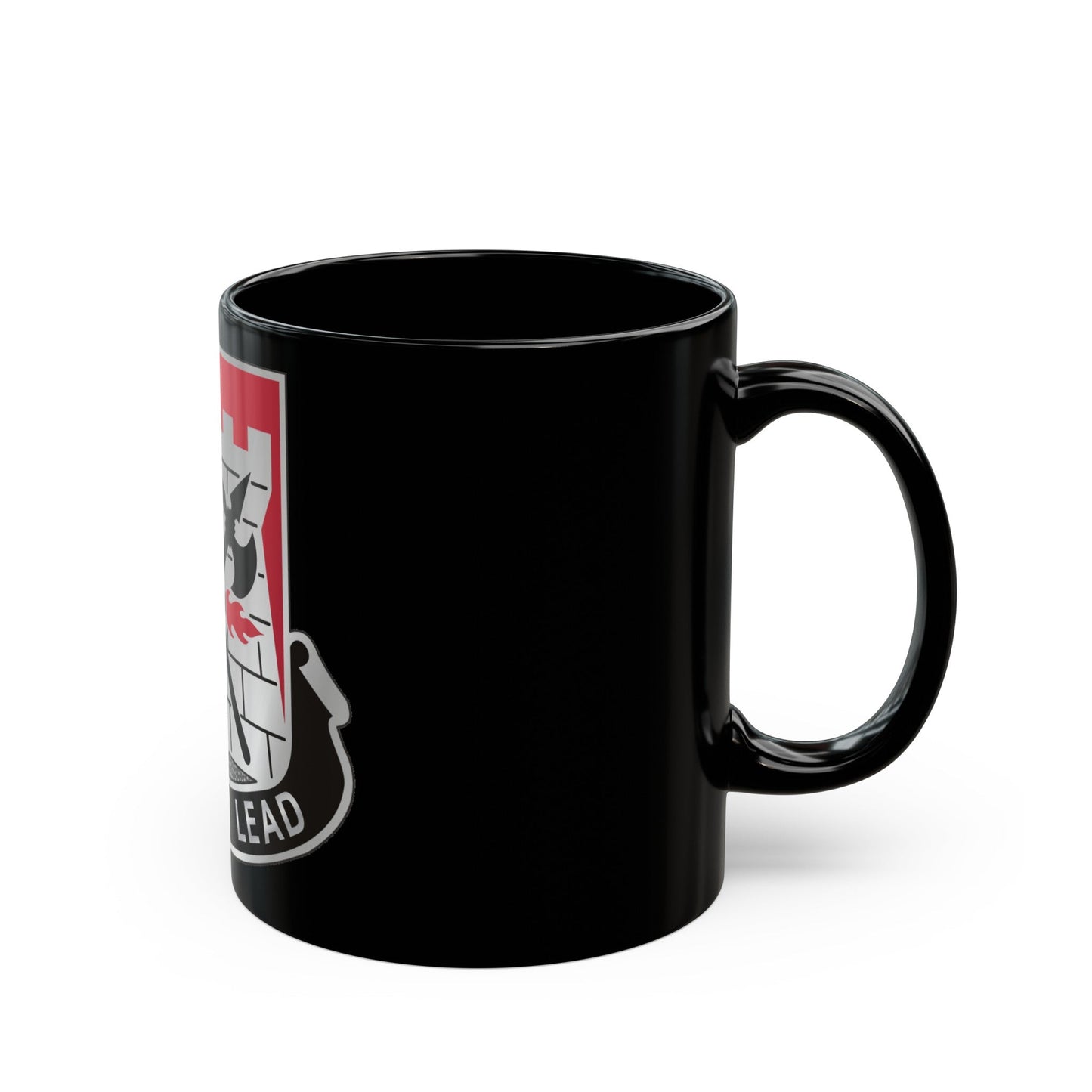 229 Engineer Battalion (U.S. Army) Black Coffee Mug-The Sticker Space