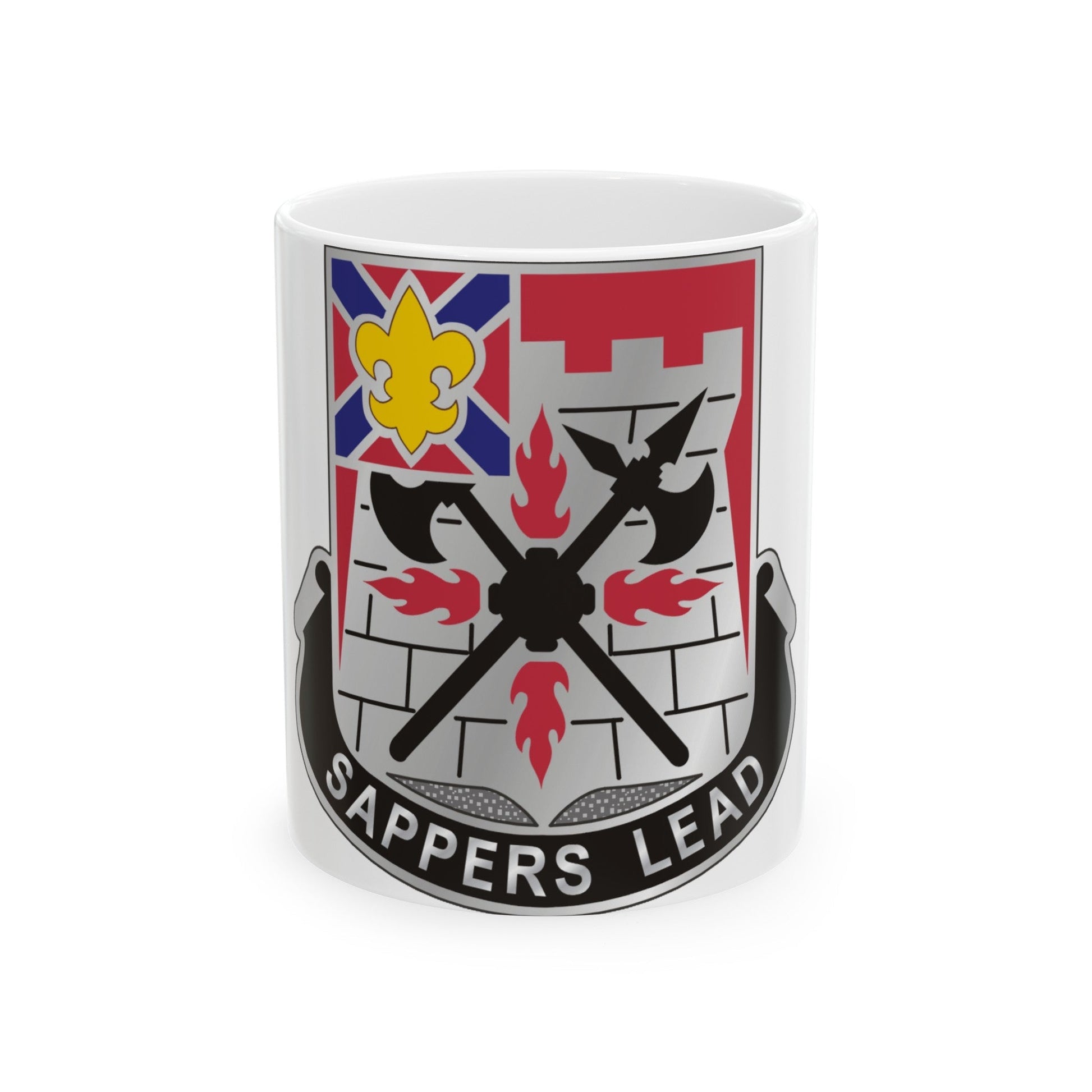 229 Engineer Battalion (U.S. Army) White Coffee Mug-11oz-The Sticker Space