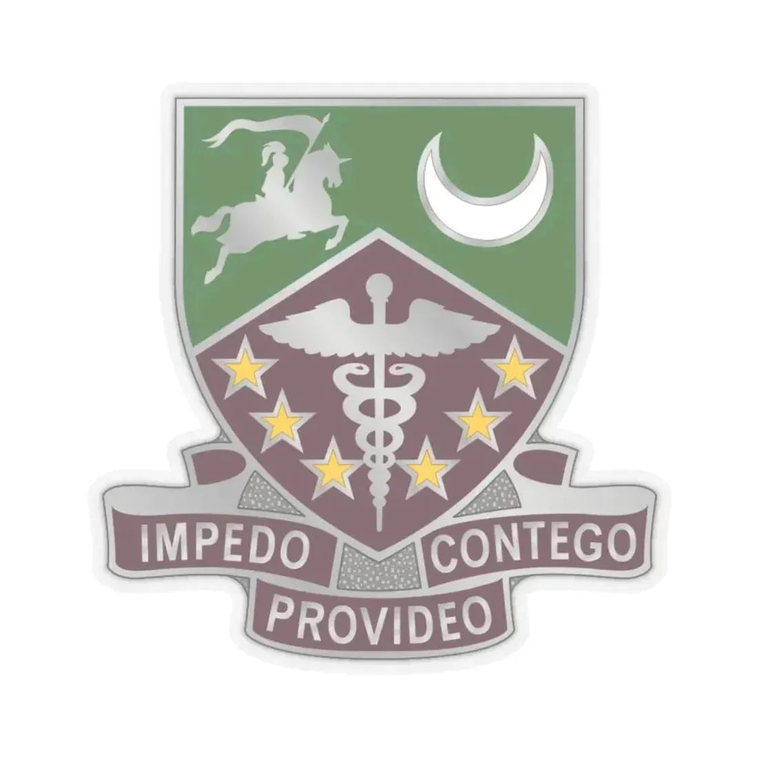 229 Medical Battalion (U.S. Army) STICKER Vinyl Kiss-Cut Decal 6 Inch Transparent - The Sticker Space