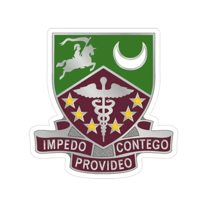 229 Medical Battalion (U.S. Army) Transparent STICKER Die-Cut Vinyl Decal 2 Inch - The Sticker Space
