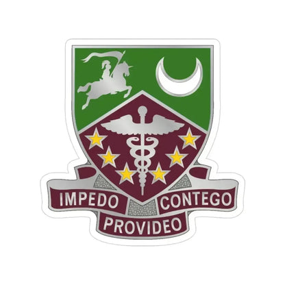 229 Medical Battalion (U.S. Army) Transparent STICKER Die-Cut Vinyl Decal 3 Inch - The Sticker Space