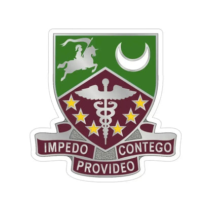 229 Medical Battalion (U.S. Army) Transparent STICKER Die-Cut Vinyl Decal 6 Inch - The Sticker Space