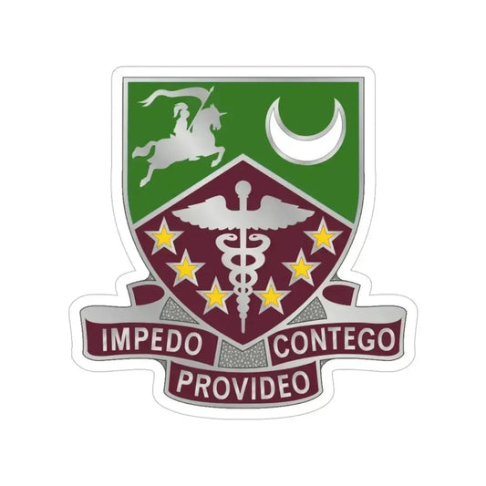 229 Medical Battalion (U.S. Army) Transparent STICKER Die-Cut Vinyl Decal 6 Inch - The Sticker Space