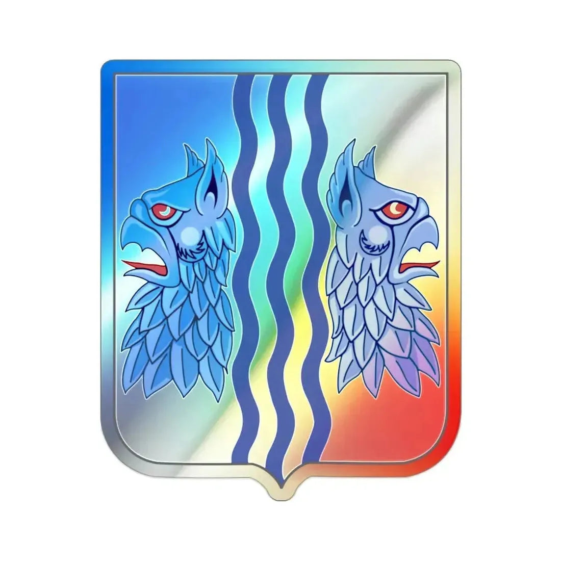 229 Military Intelligence Battalion 2 (U.S. Army) Holographic STICKER Die-Cut Vinyl Decal 2 Inch Holographic - The Sticker Space