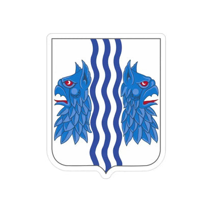 229 Military Intelligence Battalion 2 (U.S. Army) REVERSE PRINT Transparent Die-Cut STICKER 2 Inch Die-Cut Transparent - The Sticker Space