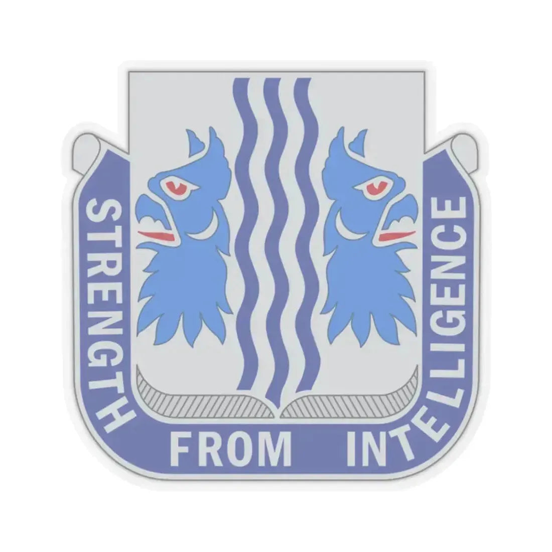 229 Military Intelligence Battalion (U.S. Army) STICKER Vinyl Kiss-Cut Decal 2 Inch Transparent - The Sticker Space