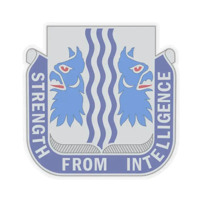 229 Military Intelligence Battalion (U.S. Army) STICKER Vinyl Kiss-Cut Decal 2 Inch Transparent - The Sticker Space