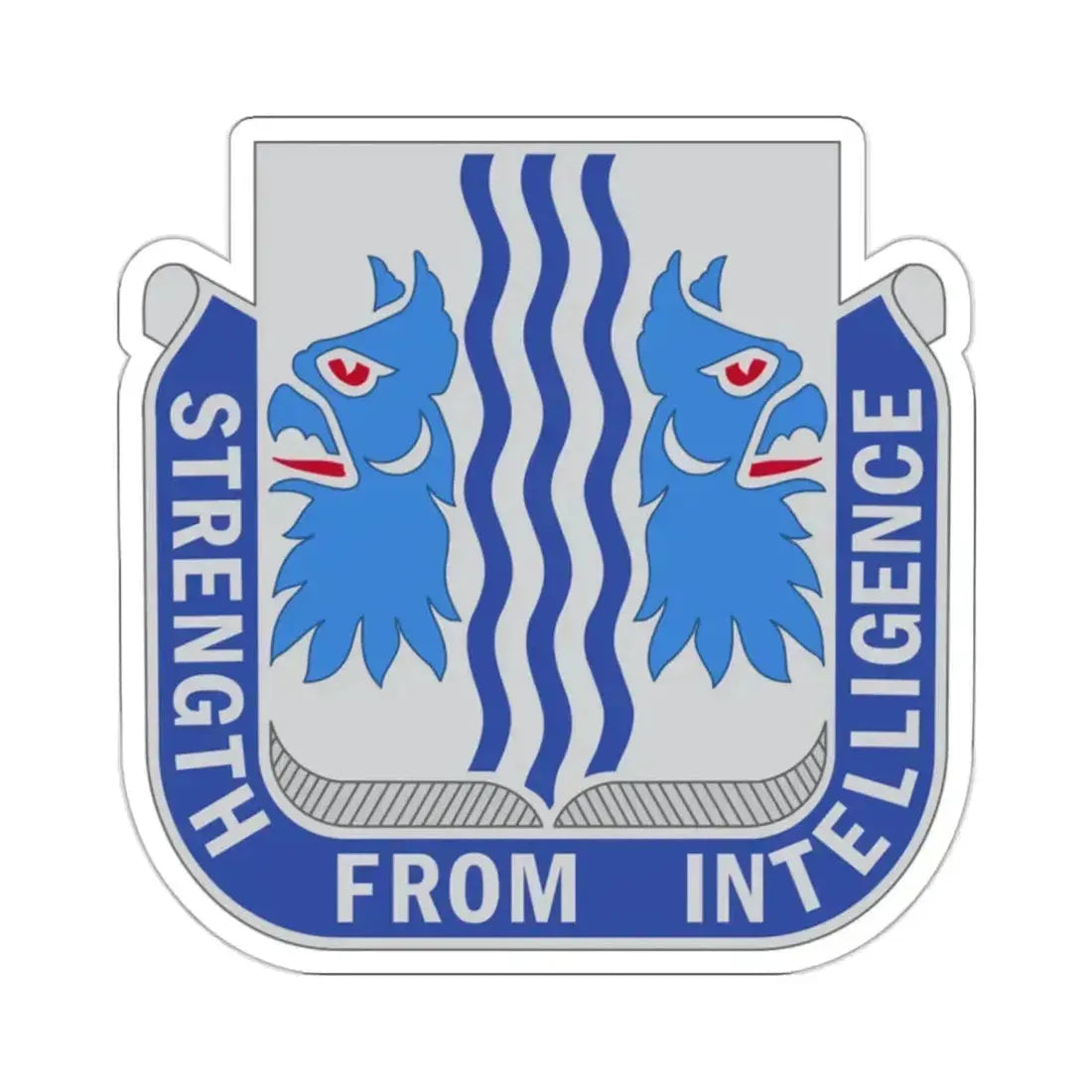 229 Military Intelligence Battalion (U.S. Army) STICKER Vinyl Kiss-Cut Decal 2 Inch White - The Sticker Space