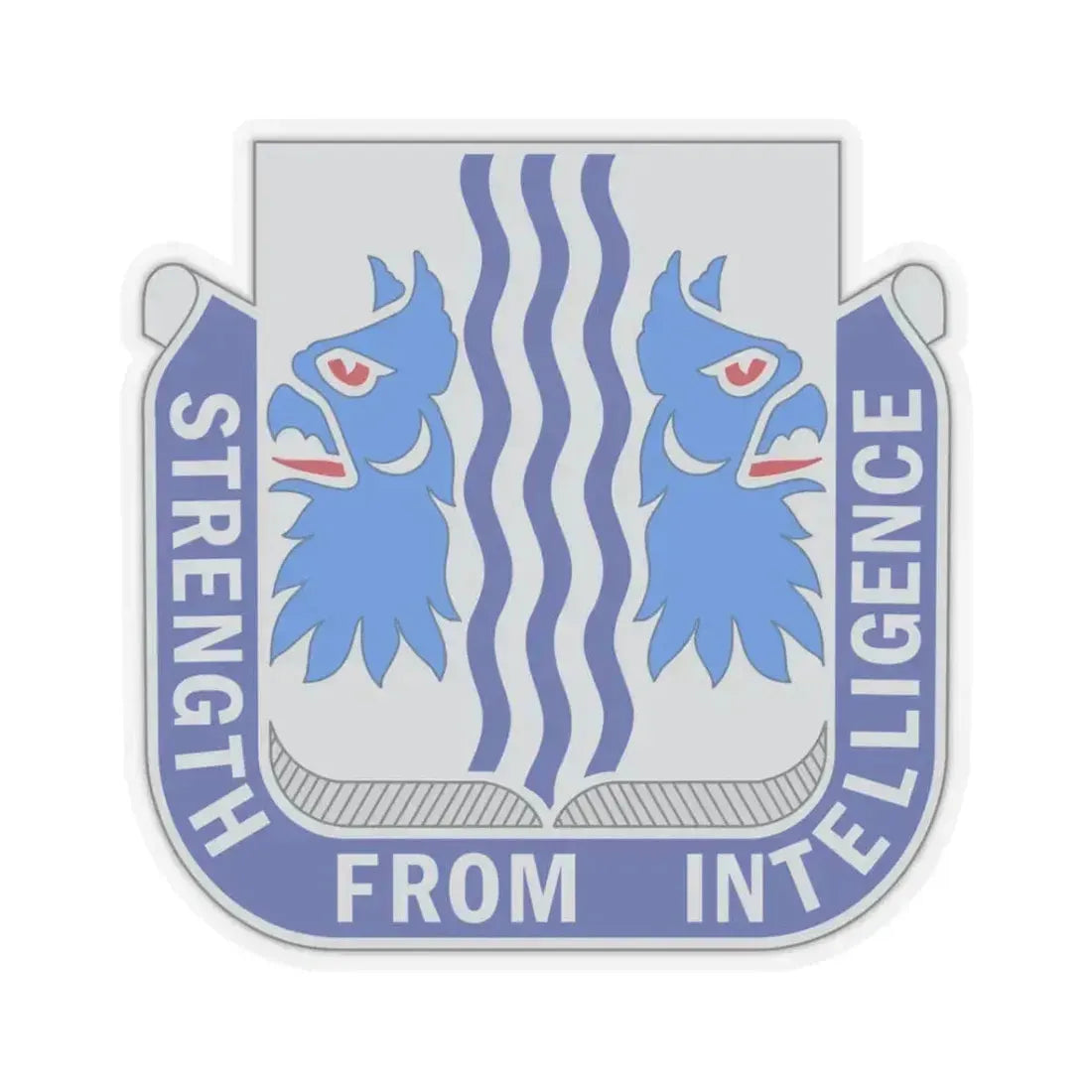 229 Military Intelligence Battalion (U.S. Army) STICKER Vinyl Kiss-Cut Decal 3 Inch Transparent - The Sticker Space