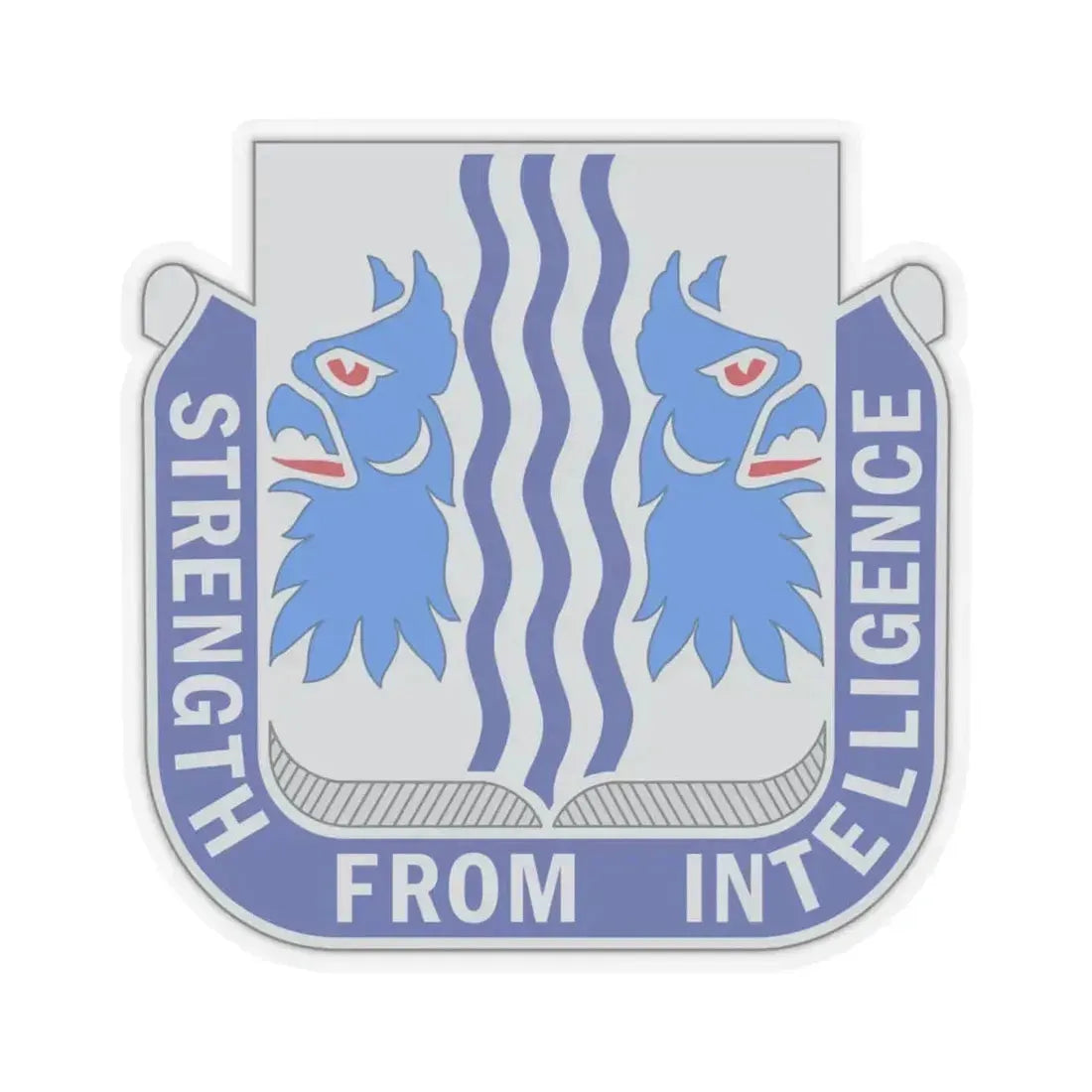 229 Military Intelligence Battalion (U.S. Army) STICKER Vinyl Kiss-Cut Decal 6 Inch Transparent - The Sticker Space