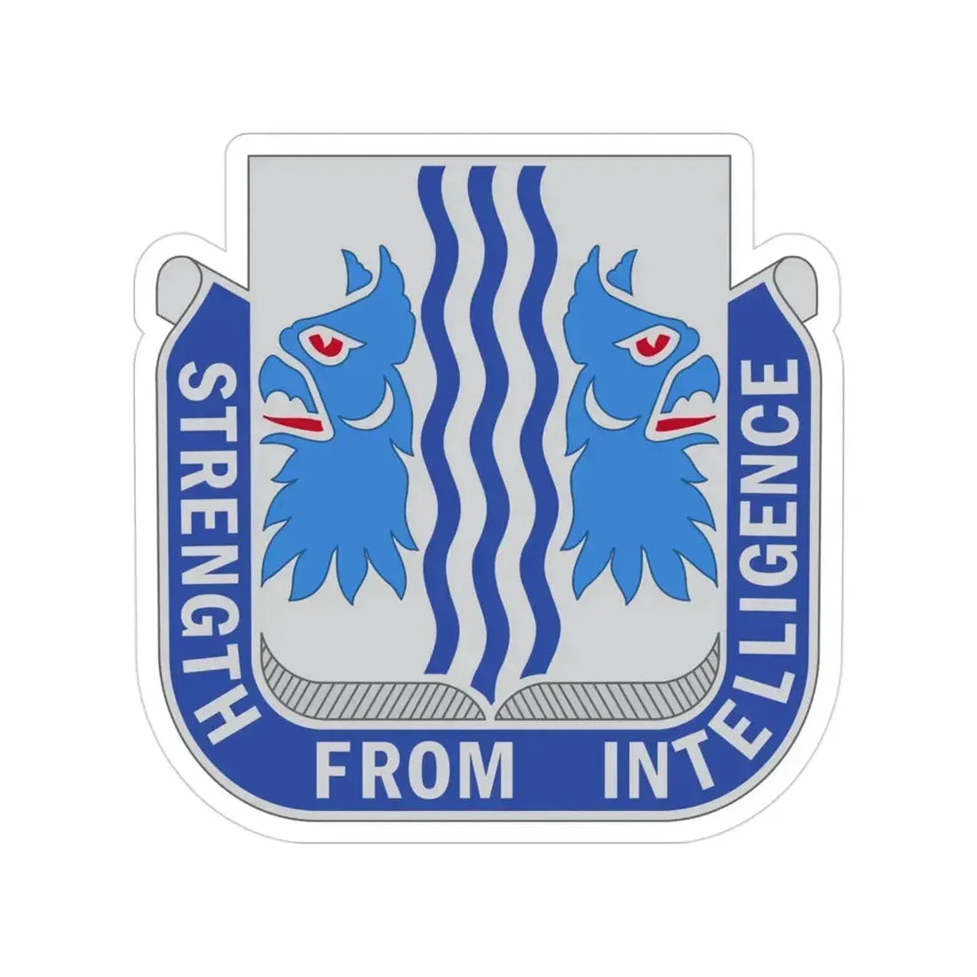 229 Military Intelligence Battalion (U.S. Army) Transparent STICKER Die-Cut Vinyl Decal 3 Inch - The Sticker Space