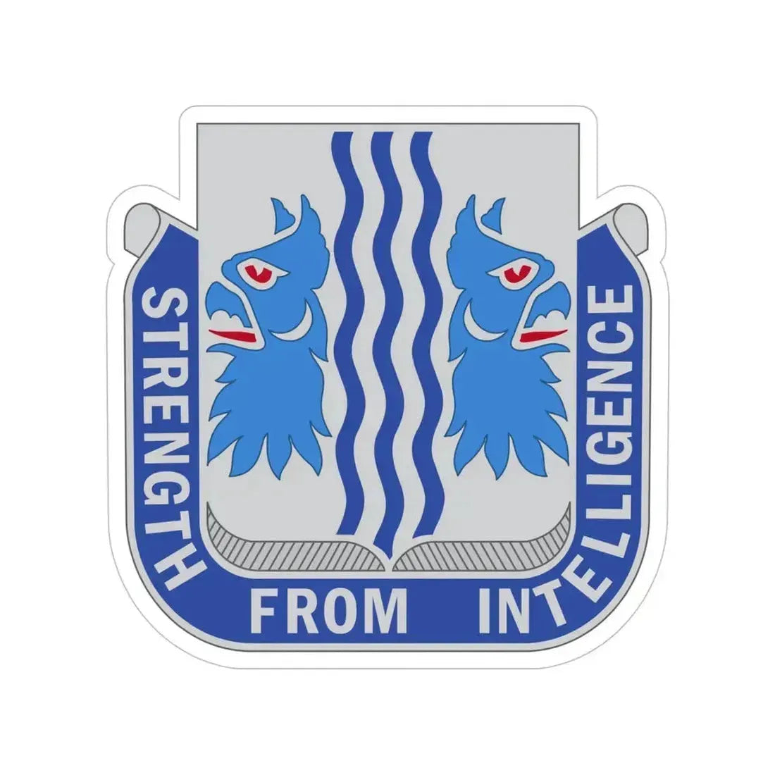 229 Military Intelligence Battalion (U.S. Army) Transparent STICKER Die-Cut Vinyl Decal 5 Inch - The Sticker Space