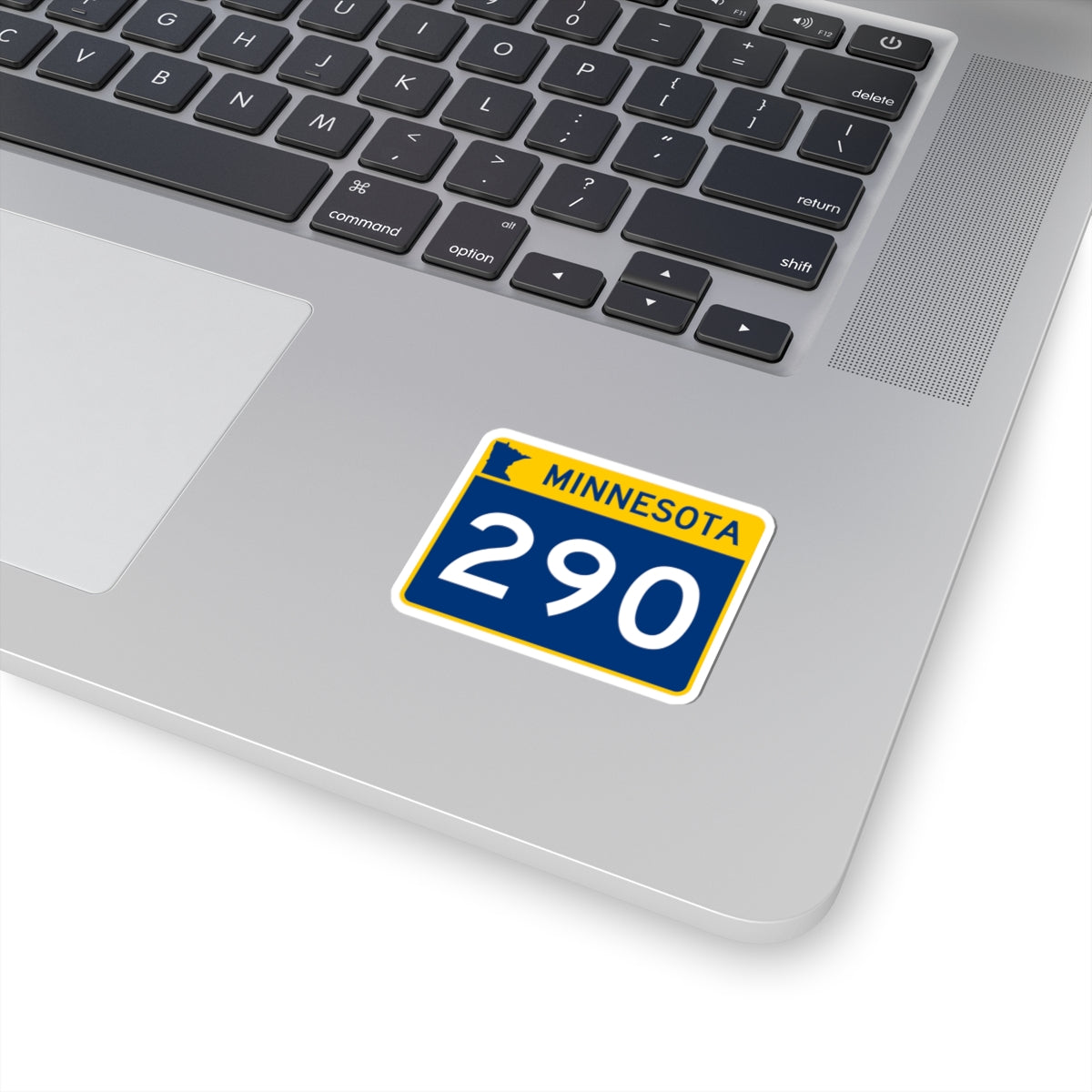 MN-290 wide (Minnesota) (Road Sign) STICKER Vinyl Kiss-Cut Decal