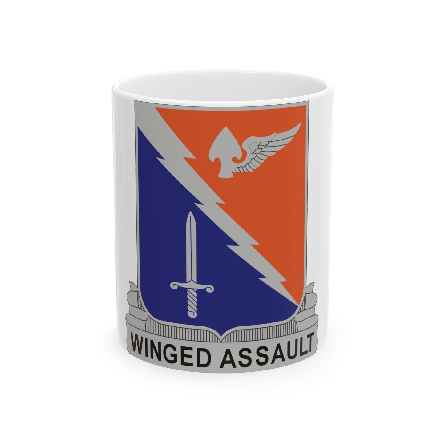 229th Aviation Regiment (U.S. Army) White Coffee Mug-11oz-The Sticker Space