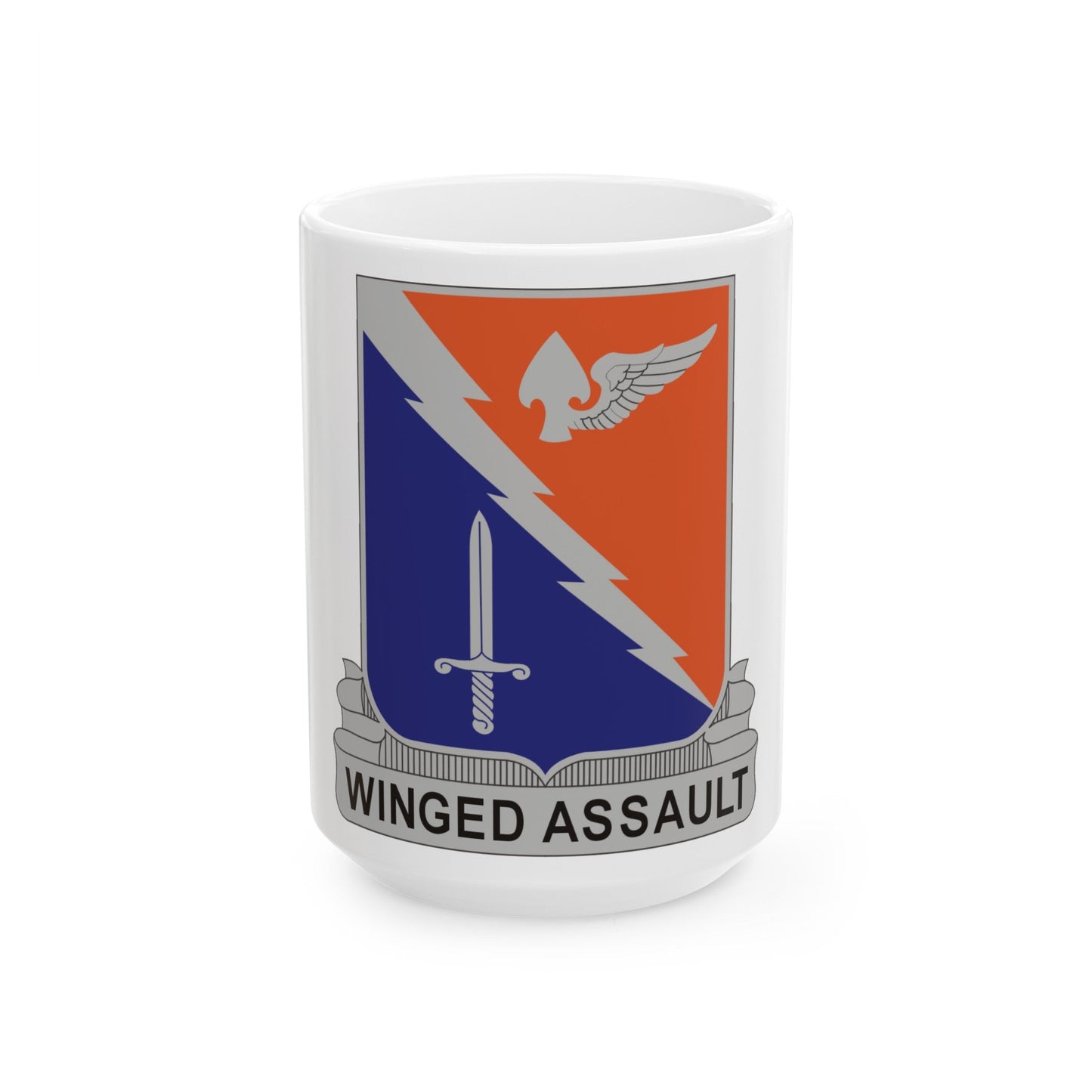 229th Aviation Regiment (U.S. Army) White Coffee Mug-15oz-The Sticker Space