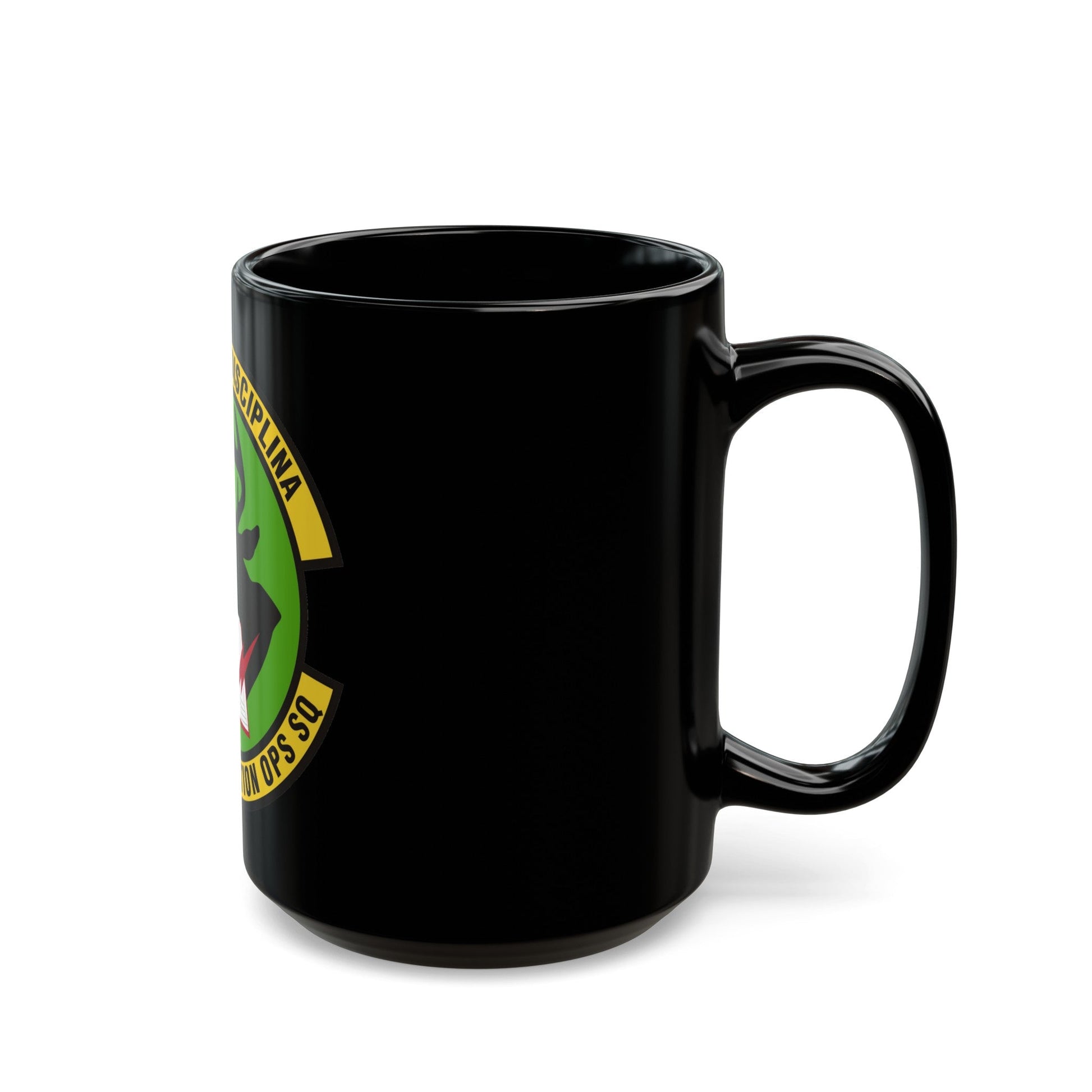 229th Information Operations Squadron (U.S. Air Force) Black Coffee Mug-The Sticker Space