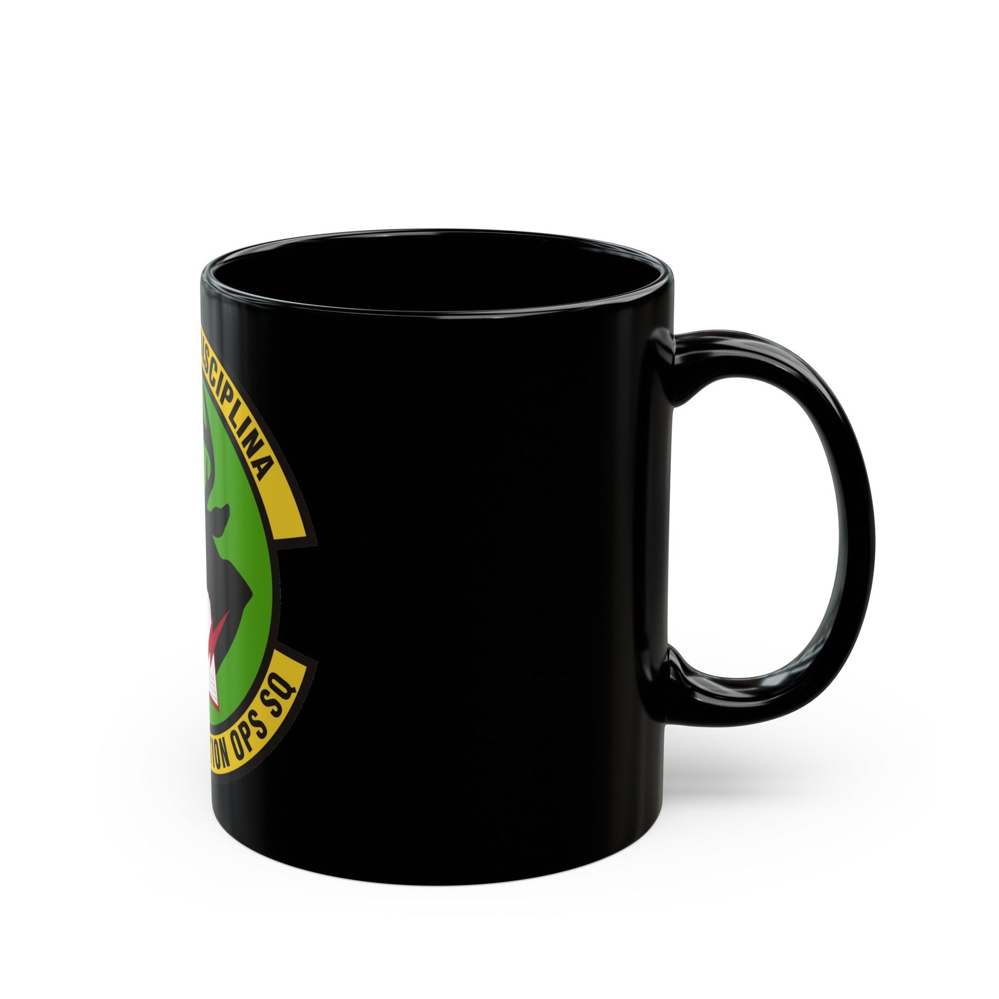 229th Information Operations Squadron (U.S. Air Force) Black Coffee Mug-The Sticker Space