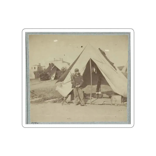 22d New York State Militia Near Harpers Ferry, Va., 1861 I.E.1862 001 (U.S. Civil War) STICKER Vinyl Die-Cut Decal White Die-Cut 2 Inch - The Sticker Space