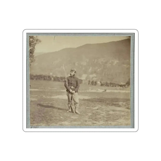 22d New York State Militia Near Harpers Ferry, Va., 1861 I.E.1862 002 (U.S. Civil War) STICKER Vinyl Die-Cut Decal White Die-Cut 2 Inch - The Sticker Space