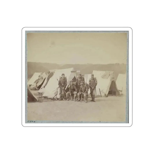 22d New York State Militia Near Harpers Ferry, Va., 1861 I.E.1862 007 (U.S. Civil War) STICKER Vinyl Die-Cut Decal White Die-Cut 2 Inch - The Sticker Space
