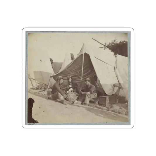 22d New York State Militia Near Harpers Ferry, Va., 1861 I.E.1862 008 (U.S. Civil War) STICKER Vinyl Die-Cut Decal White Die-Cut 2 Inch - The Sticker Space