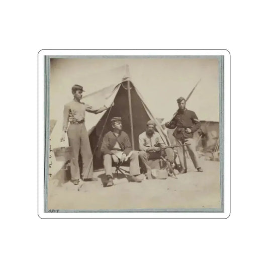 22d New York State Militia Near Harpers Ferry, Va., 1861 I.E.1862 009 (U.S. Civil War) STICKER Vinyl Die-Cut Decal White Die-Cut 2 Inch - The Sticker Space