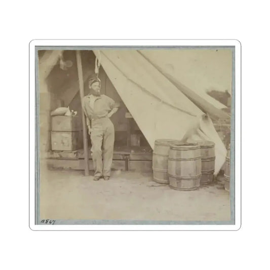 22D New York State Militia Near Harpers Ferry, Va., 1861 I.E.1862 011 (U.S. Civil War) STICKER Vinyl Kiss-Cut Decal 2 Inch White - The Sticker Space