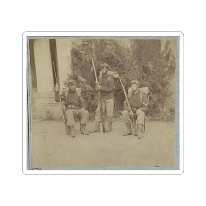22D New York State Militia Near Harpers Ferry, Va., 1861 I.E.1862 012 (U.S. Civil War) STICKER Vinyl Kiss-Cut Decal 4 Inch White - The Sticker Space