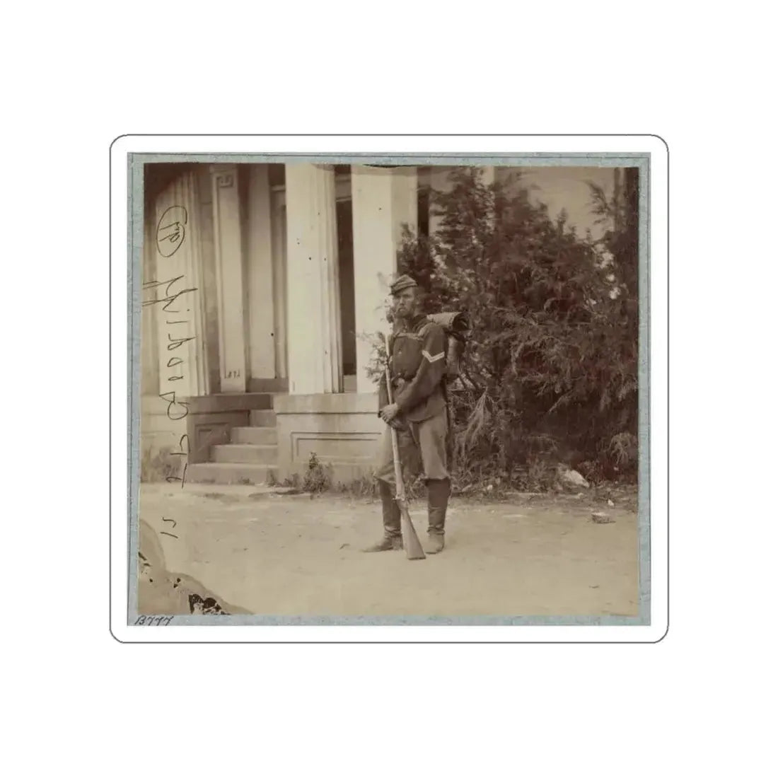 22d New York State Militia Near Harpers Ferry, Va., 1861 I.E.1862 014 (U.S. Civil War) STICKER Vinyl Die-Cut Decal - The Sticker Space