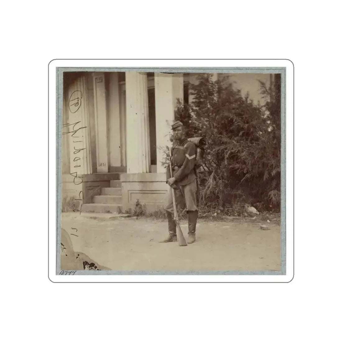 22d New York State Militia Near Harpers Ferry, Va., 1861 I.E.1862 014 (U.S. Civil War) STICKER Vinyl Die-Cut Decal - The Sticker Space