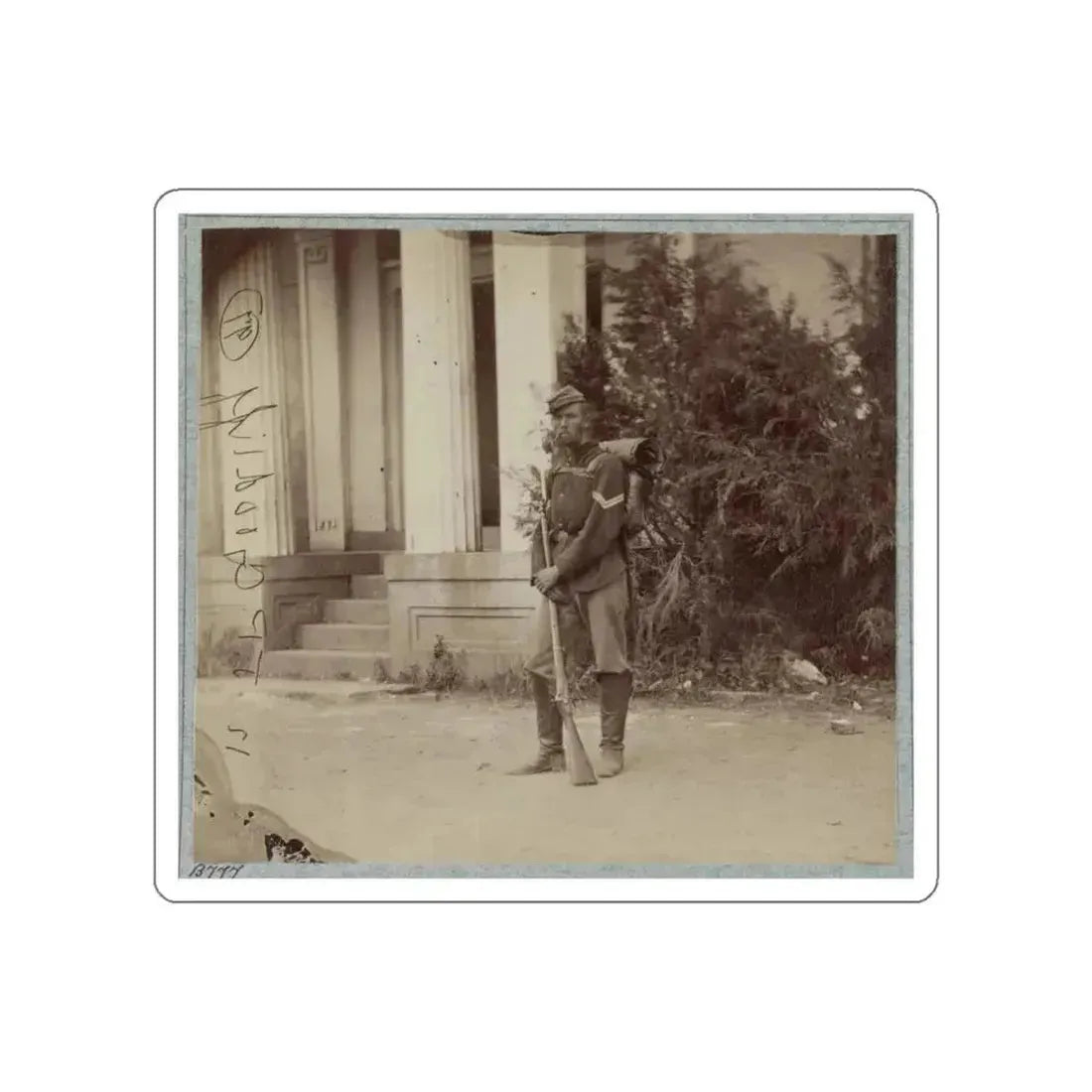 22d New York State Militia Near Harpers Ferry, Va., 1861 I.E.1862 014 (U.S. Civil War) STICKER Vinyl Die-Cut Decal White Die-Cut 3 Inch - The Sticker Space